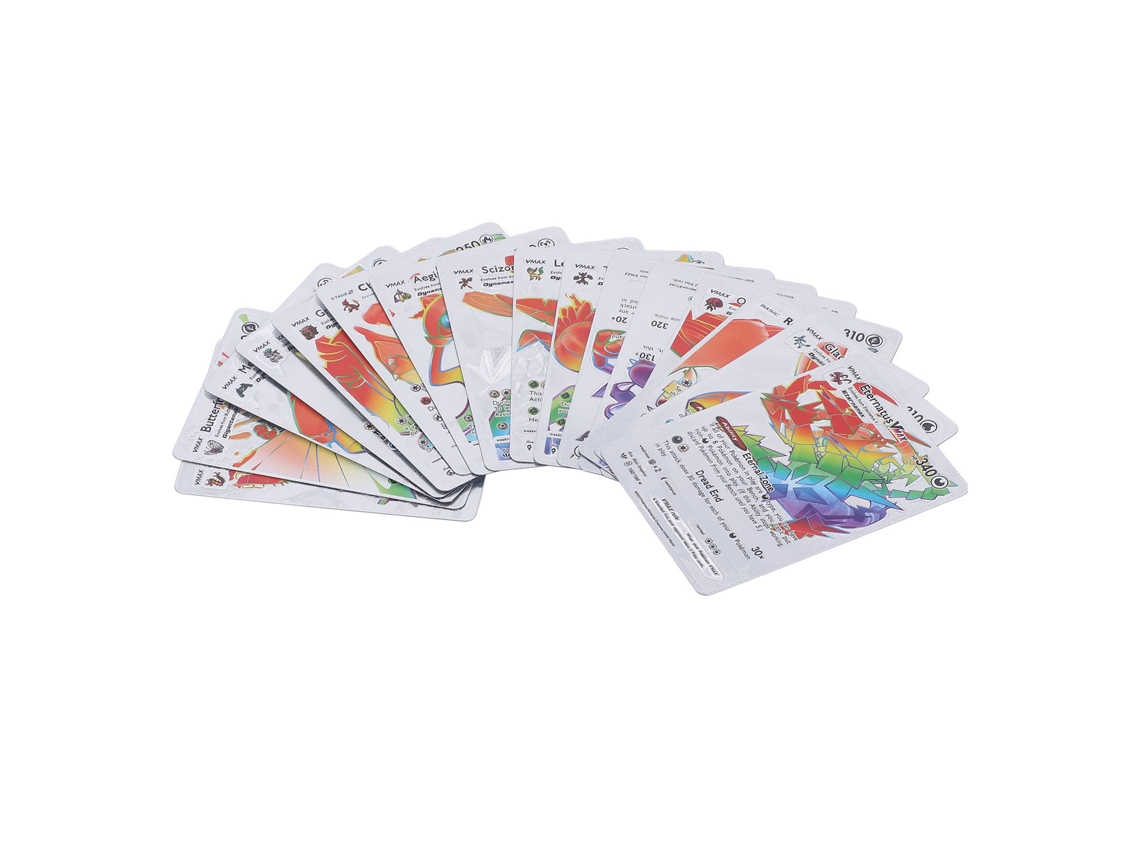 2026 55 Tarjetas de anime portátiles de PVC con diseños de dibujos animados, paquetes coleccionables para juegos de mesa y fiestas - Dorado