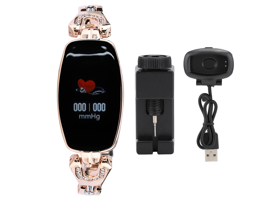 Pulsera Deportiva Inteligente Con Monitoreo De Ritmo Cardíaco Y Presión Arterial