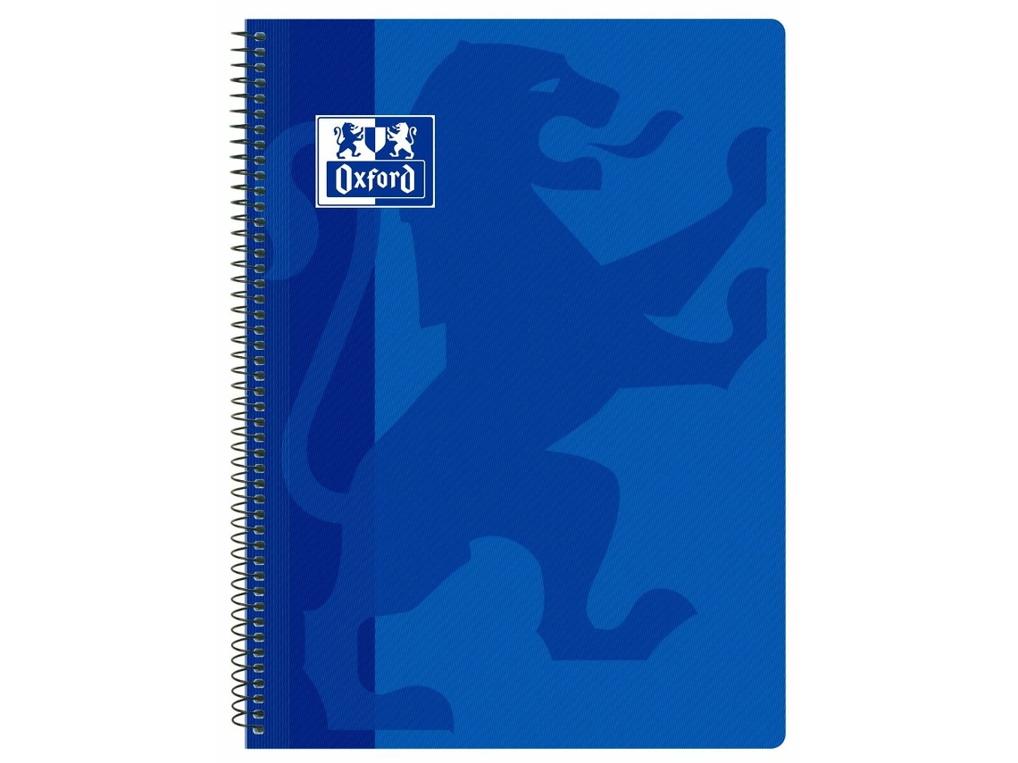 Cuaderno OXFORD 400093618 Azul A4 80 Hojas