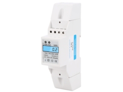 Medidor De Energía Eléctrico Monofásico Din-rail Con Pantalla Lcd Digital Ddm35l 10-40a