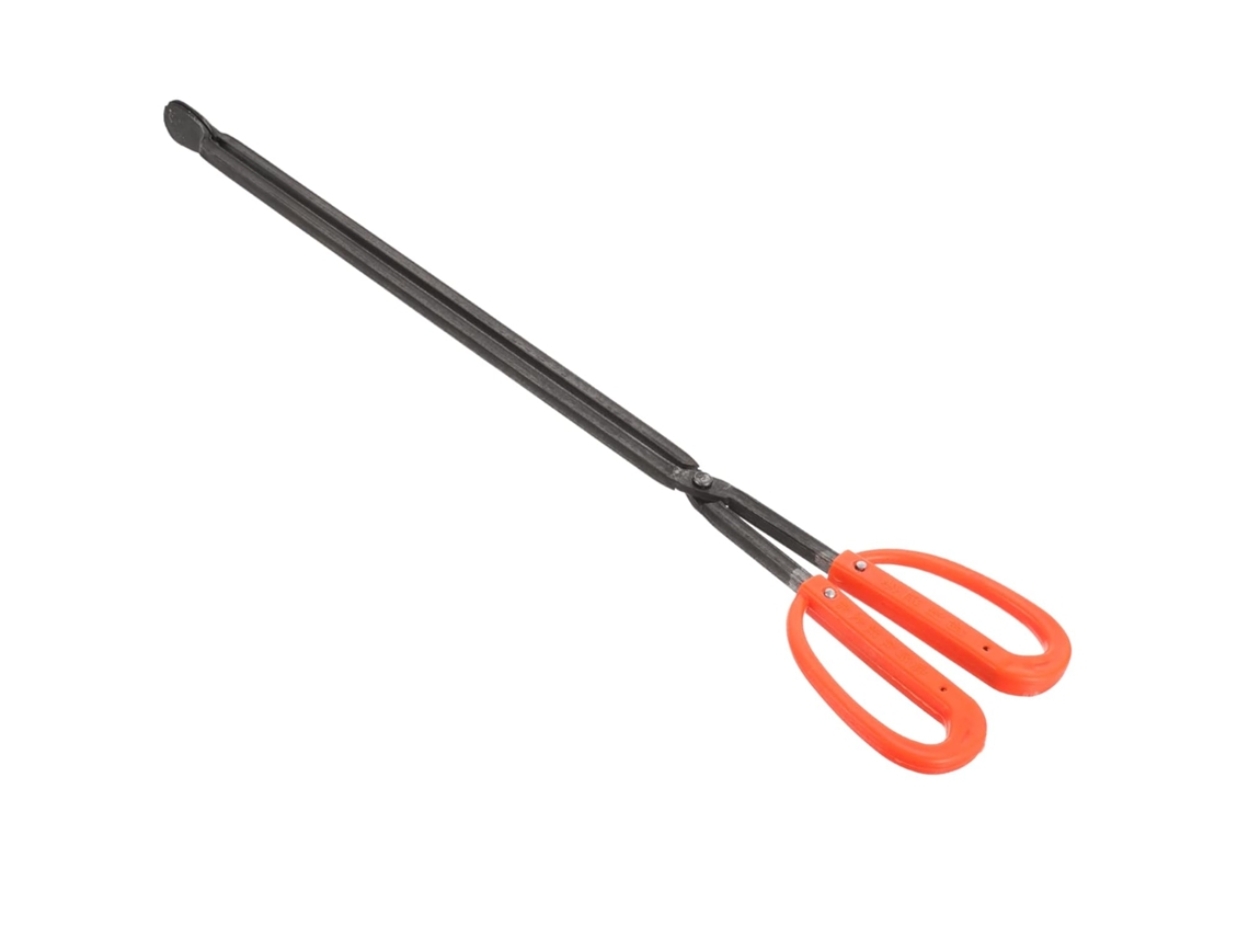 Herramienta De Agarre Para Reciclaje De 50 Cm, Cabeza Plana, Plástico Rojo.
