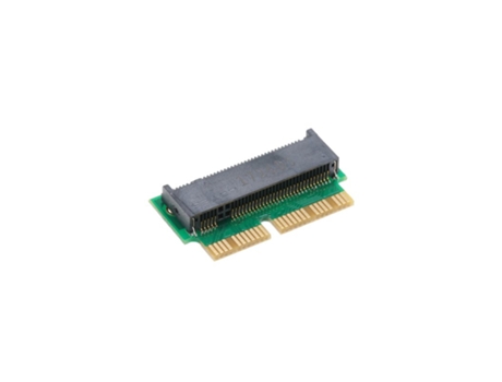 Tarjeta adaptadora de tarjeta de conversión NGFF M.2 NVME SSD de 12 + 16 pines para MacBook Air A1465 A1466 Pro A1398 A1502 actualización 2013-2015...