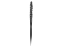 Peine De Rodillo De Aluminio Negro Para Peinado Redondo Herramienta De Estilismo Capilar 01