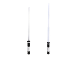 2 sables de luz de 78 cm con 7 colores y 6 modos, espada láser extensible para niños