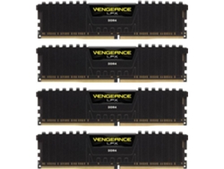Memoria RAM DDR4 CORSAIR CMK16GX4M2A2400C16 (2 x 8 GB - 2400 MHz - CL 16 - Negro)