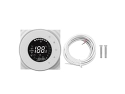 Termostato Inteligente Wifi Para Calefacción Por Suelo Radiante Con Control Por Voz Y Pantalla Táctil Lcd 95-240v
