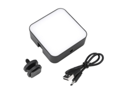 Luz De Vídeo Led Con 3 Temperaturas Color, Regulable, Recargable, Para Cámara, Iluminación Portátil