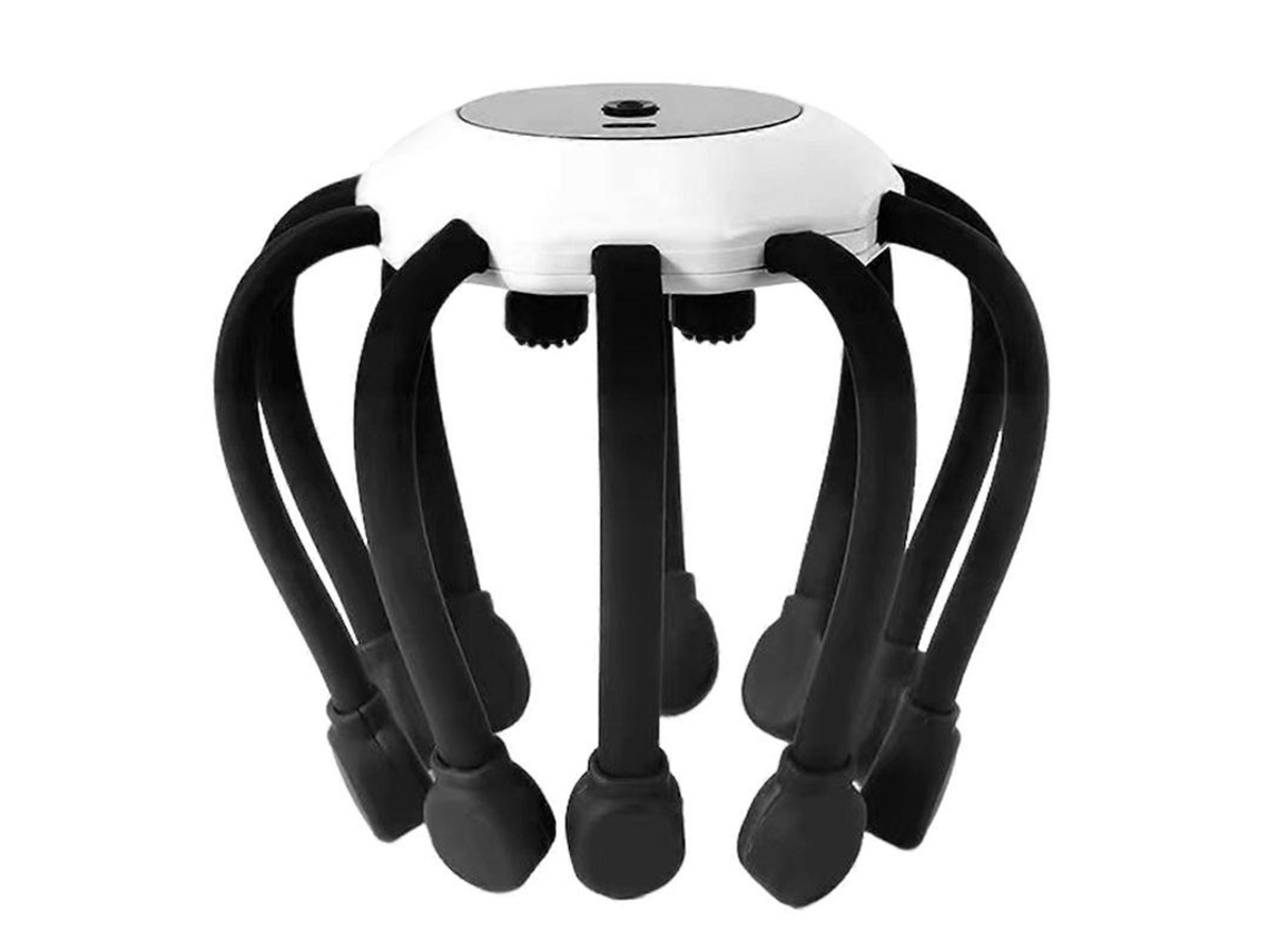 Masajeador De Cabeza Eléctrico Inteligente Con Diseño De Pulpo Para Aliviar El Estrés Y Cuidar El Cabello.