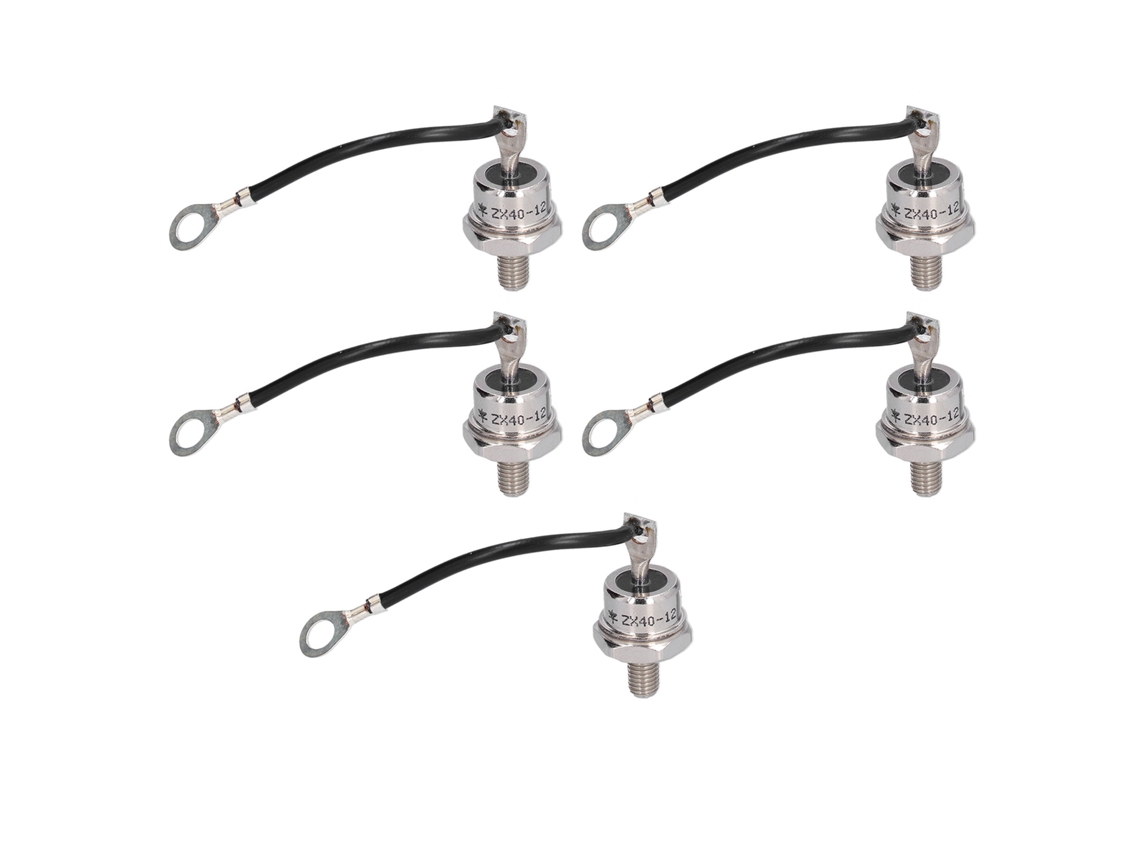 Kit De Diodos Rectificadores Inversos De Cobre Zx40-12 De 40 A Y 1,2 Kv Para Convertidor De Batería