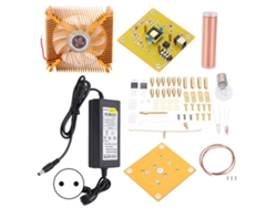 Kit De Bobina Musical Para Armar Con Herramienta De Instalación, Enchufe Ac100-240v, Experimento De Arco Desmontado.