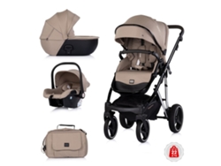 Carrito De Bebé 3 En 1 Imperium Hasta 22 Kg - Chipolino - Latte