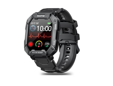 Relojes inteligentes para hombres, reloj inteligente para teléfonos Android y compatible con iPhone, rastreador de actividad física 5ATM con presió...