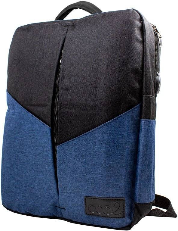 Mochila COOL Portland (Universal - 15 - 16'' - Azul y Negro)