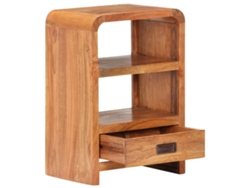 Maison Exclusive - Mesita De Noche Madera Maciza Acacia Acabado Miel 40x30x60 Cm