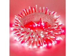 100m 800led Cuerda De Luz 8 Modos Adecuado Para Decoración De Árbol De Navidad Con Control Remoto Eu Gusshious Rojo Y Blanco