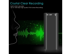 Reproductor Mp3 3 En 1 Grabadora De Voz Grabadora De Audio Digital 192kbps Wav