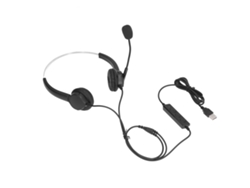 Auriculares Usb Para Teléfono Con Cancelación De Ruido, Ajustables, Binaurales, Micrófono, Oficina