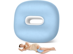 Almohada De Apoyo Para Piernas Y Rodillas, Almohada De Espuma Viscoelástica, Funda Extraíble Y Lavable Siurn