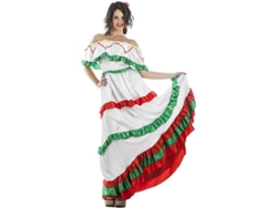 Disfraz de Mujer DISFRAZZES Mexicana (Talla: S)