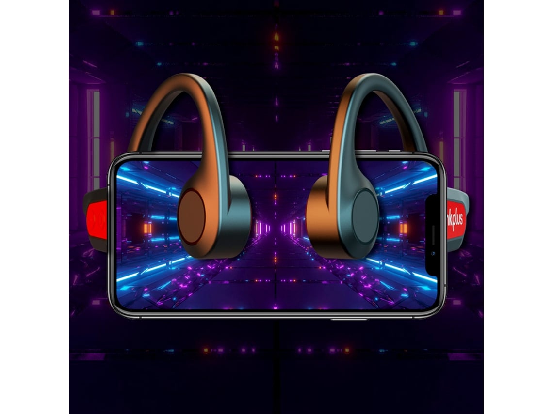 Auriculares Inalámbricos De Conducción Ósea Lenovo X3 Pro Bt5.3 Resistentes Al Sudor Con Micrófono Para Deportes