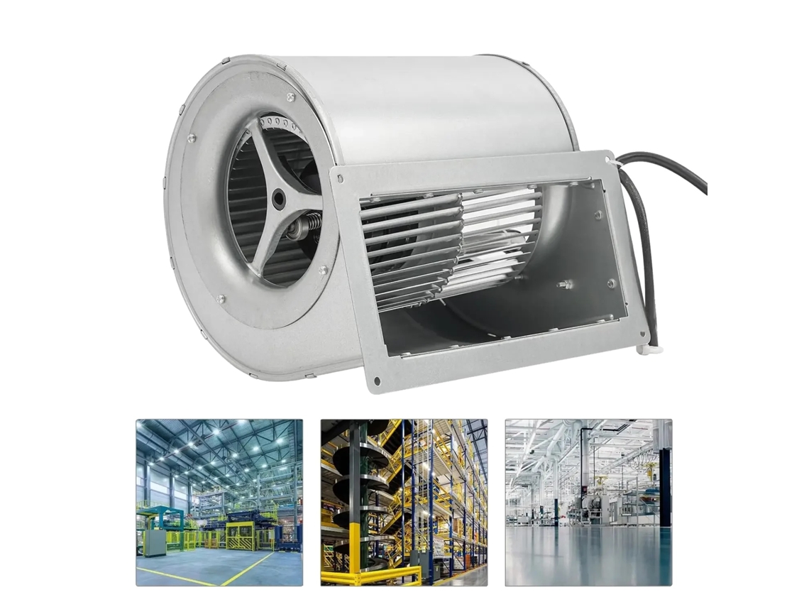 Ventilador centrífugo, Potencia: 300 W, Velocidad: 1300 rpm, Caudal: 840 m³/h, Dimensiones: Φ146 mm, Nivel de ruido: 60 dB