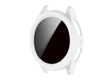 Funda de protección de privacidad para Samsung Galaxy Watch 5 Pro (45 mm) Blanco