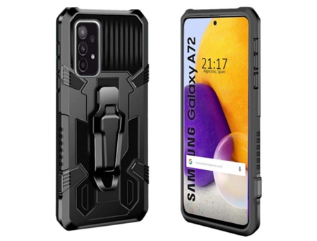 Carcasa Samsung Galaxy A72 TUMUNDOSMARTPHONE Tough Armor Negro