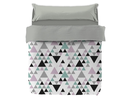 Juego de Funda Nórdica Nórdica 1 Pcs Cama180 2 Fundas Almohada 45X110 Multicolor SOKIOS