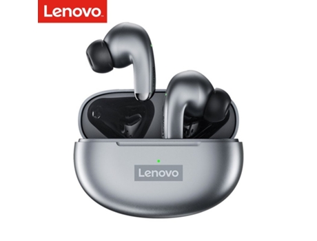 Auriculares Bluetooth True Wireless Lenovo Lp5 Auriculares Auriculares 5.0 Diseño ergonómico Hifi Deep Bass para teléfono móvil gris