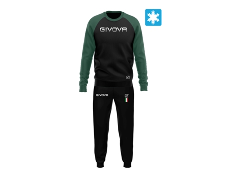 Chándale de Hombre para Fitness GIVOVA Banda Chándal Italia Verde (S)
