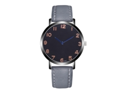 Reloj De Pulsera Unisex Zhoulianfa, Cuarzo, Elegante Y Casual, Color Gris