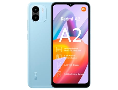 Smartphone XIAOMI Redmi A2 (2 GB - 32 GB - Azul)