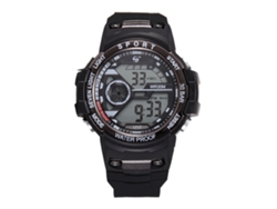 Reloj Electrónico Deportivo Impermeable Para Hombres Estudiantes Casual Outdoor Negro