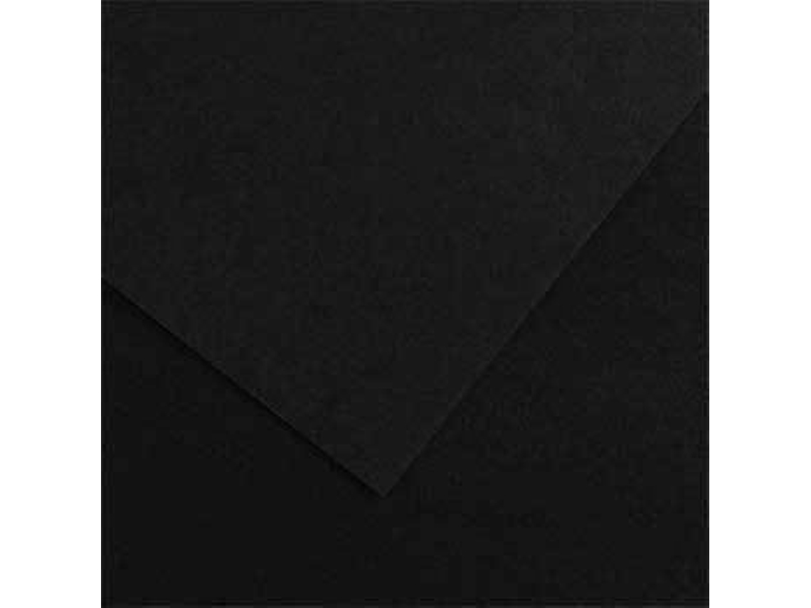 Cartulina CANSON Negro (50 x 65 cm - 1 Unidad - 185 g/m²)