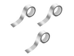 3 rollos de cinta adhesiva térmica metálica de aluminio para conductos de secadora GOKOCO