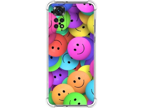 Carcasa Xiaomi Redmi Note 11 TUMUNDOSMARTPHONE Dibujos Antigolpes Smile Multicolor