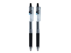 2026-bolígrafo Gel De Tinta Negra Con Punta St Plástico Para Escuela Oficina Estudiantes Suministros De Papelería Regalo Varilla Negra