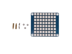 True Color Rgb Led Hat B Para Raspberry Pi 8x8 Grid One Signal Pin Control