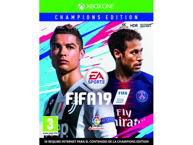 JG XONE FIFA 19 CHAMPIONS EDITION