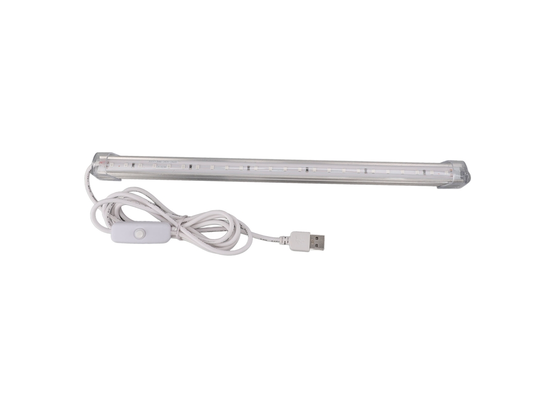 Tubo De Luz Ultravioleta 395 Nm, Alimentado Por Usb, 5 W, 24 Perlas Luz, Excelente Disipación Calor
