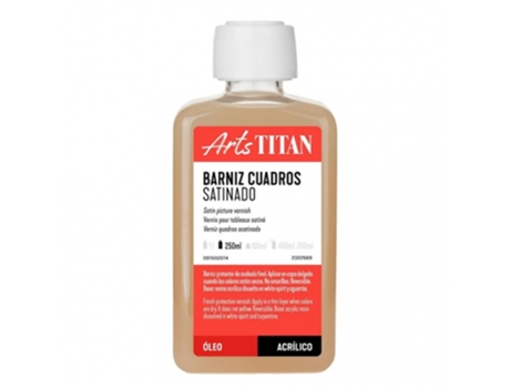 Barniz Cuadros Satinado Titan 250 Ml