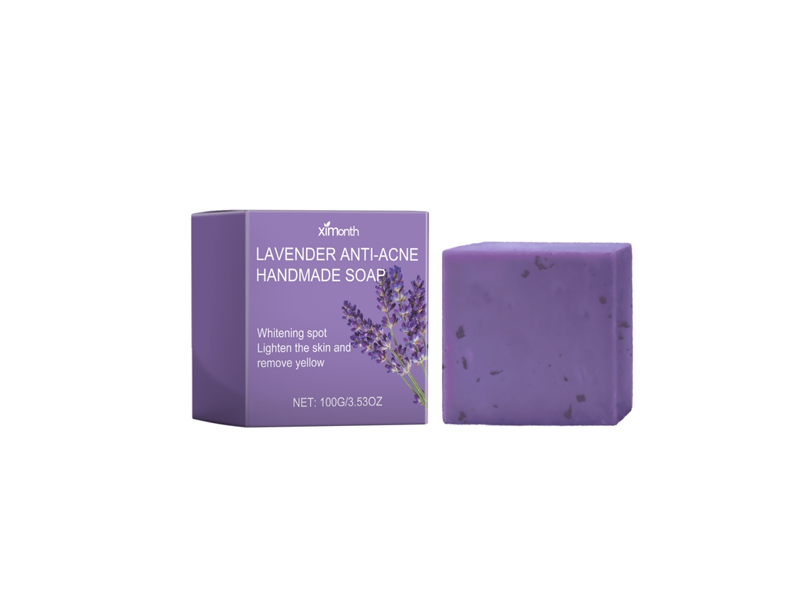 Jabón limpiador de lavanda
