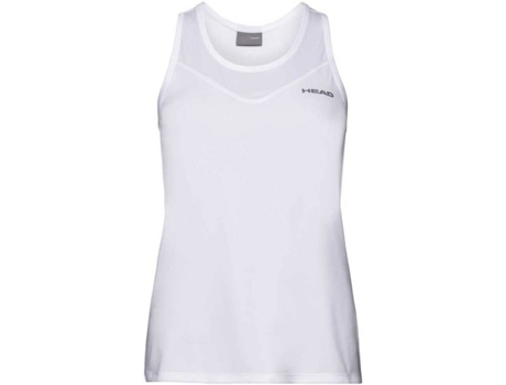 Camiseta de Mujer HEAD RACKET Easy Court Tenis Blanco (L)