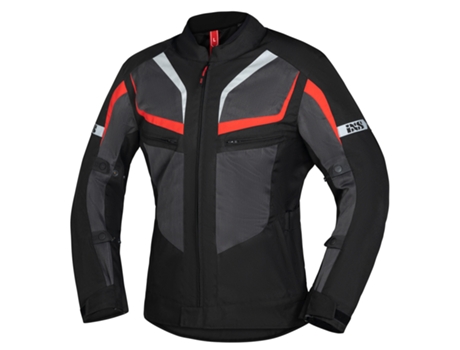 Chaqueta de Motocliclismo para Hombre IXS (L - Poliéster - Negro)