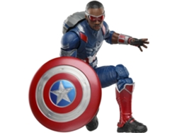 Figura Capitán América Legends Series Capitán América Un Mundo Feliz Marvel 15 Cm Hasbro