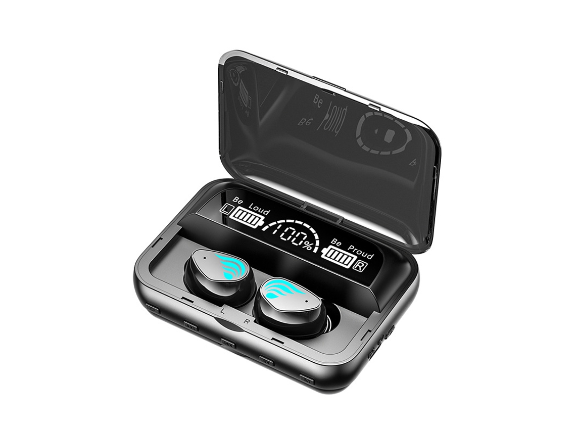 Auriculares Inalámbricos Bluetooth (negros), Micrófono Hd, Compatibilidad Con Tarjeta Tf, Calidad De Sonido Hifi.