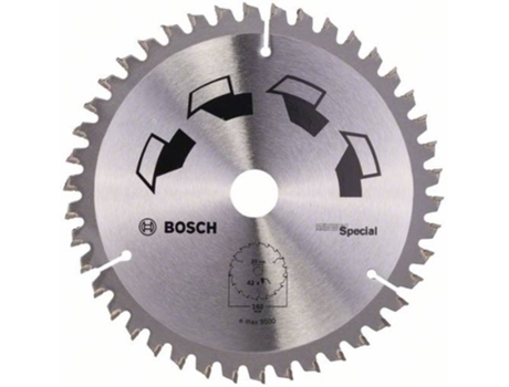 Disco de Sierra Circular BOSCH Especial D= 160 mm - Orifício= 20 mm - De= 42