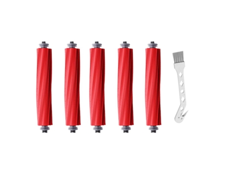 6pcs para xiaomi roborock t7s s7 t7s plus g10 escova de rolo de limpeza