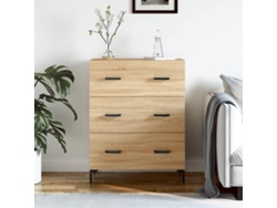 Lovely Home Aparador 69,5X34X90 Cm Derivados de Madera Roble Sonoma