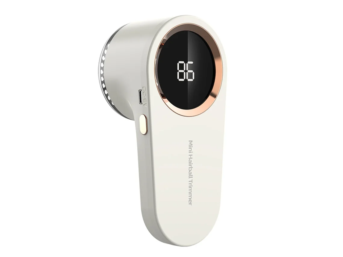 Recolector De Cabello Eléctrico Recargable, Pantalla Digital Led Clara, Bolsa De Lona Portátil